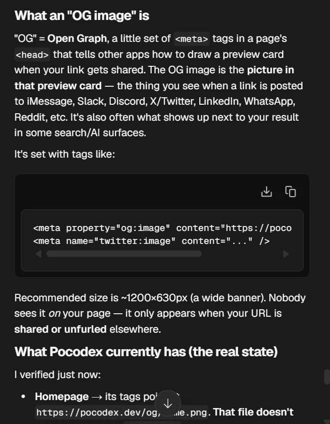 SEO suggestions and Codex-ready output